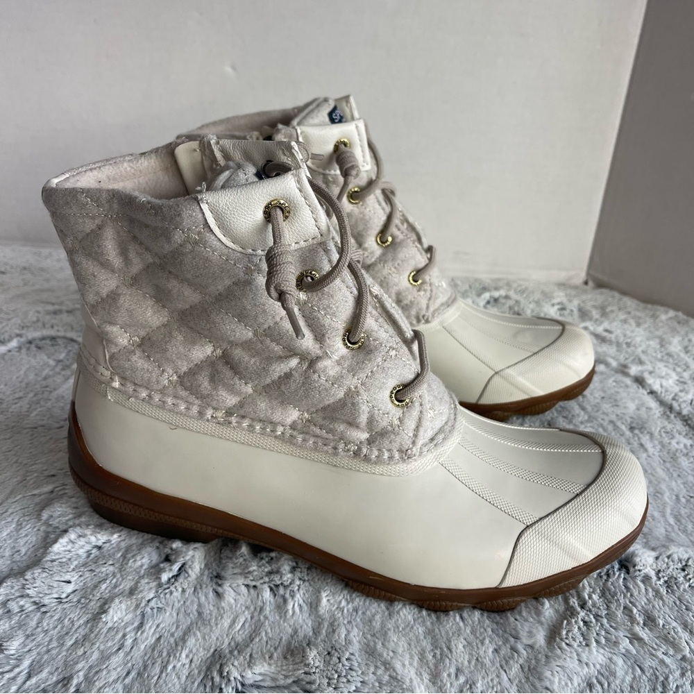Sperry Syren Gulf oat duck boots Women Size 8.5